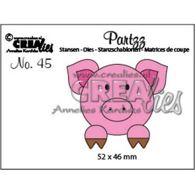 Crealies Partzz dies - Schwein